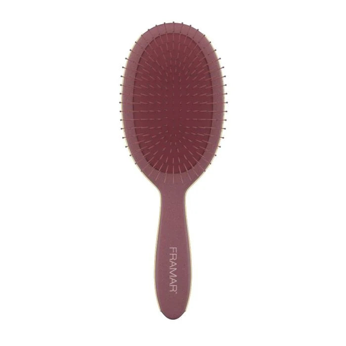 Framar Dark Academia Detangle Brush Maroon