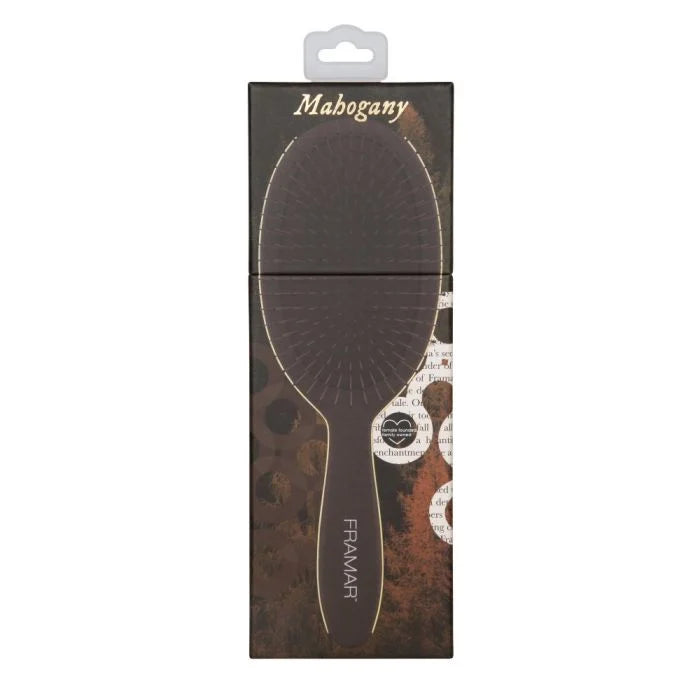 Framar Dark Academia Detangle Brush Mahogany