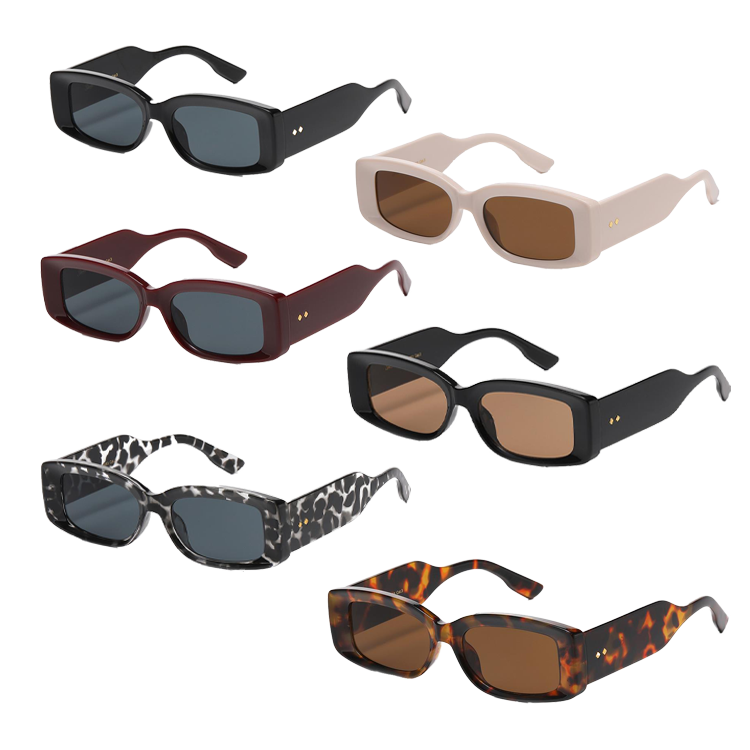 Sunglasses Thick Giselle Square - Assorted Color