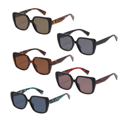 Sunglasses Giselle Oversized Tortoiseshell - Assorted Color PinkPro Beauty Supply