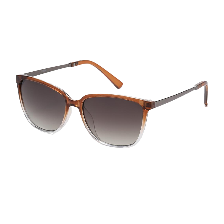 Retro Metal Cat Eye Sunglasses - Assorted Color