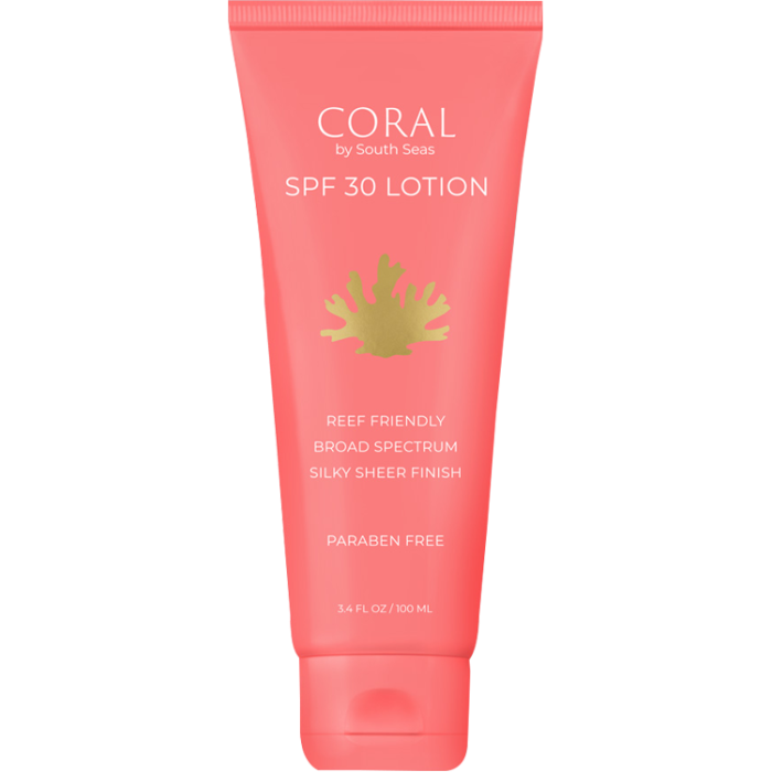 South Seas Coral SPF 30 Lotion 3.4 oz.