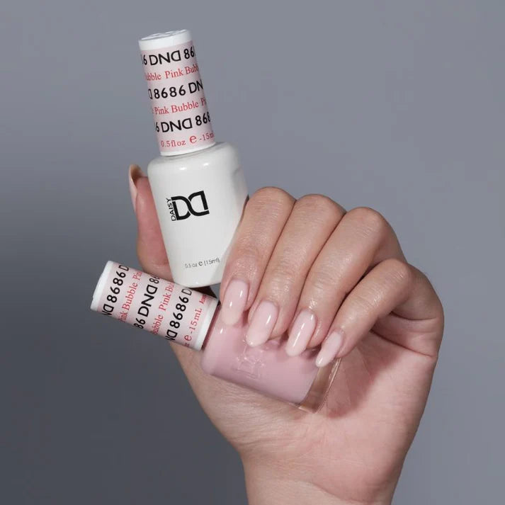 DND Duo Gel Pink Bubble #8686 .5 oz.
