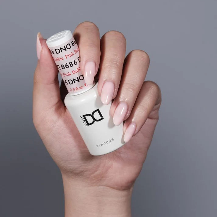 DND Duo Gel Pink Bubble #8686 .5 oz.