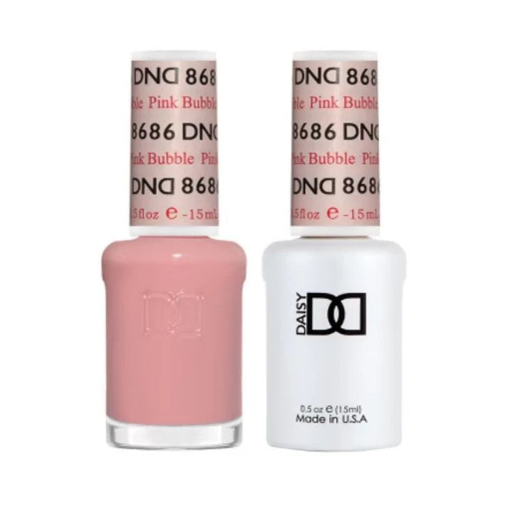 DND Duo Gel Pink Bubble #8686 .5 oz.