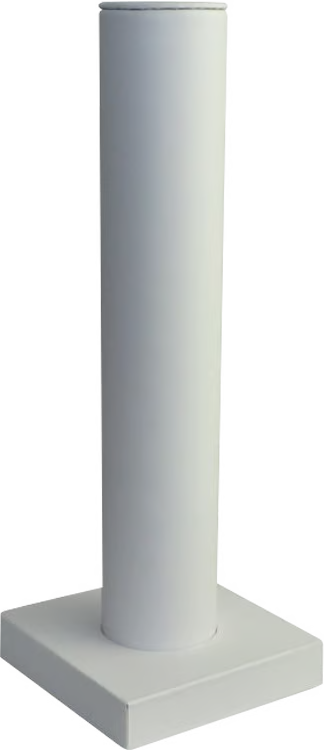 Display Bracelet Bar Leatherette (White)