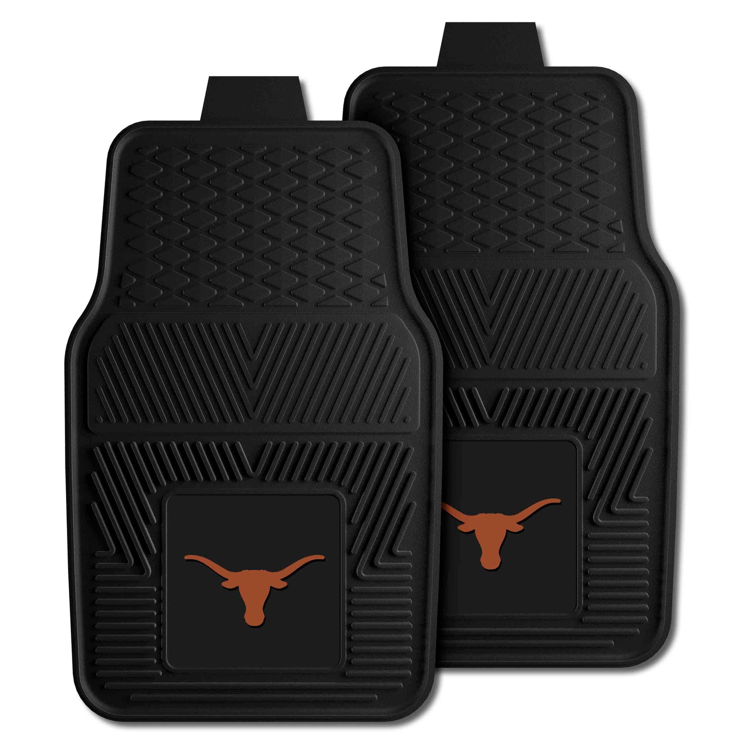 Fanmats Texas Longhorns 2pc Vinyl Car Mat Set