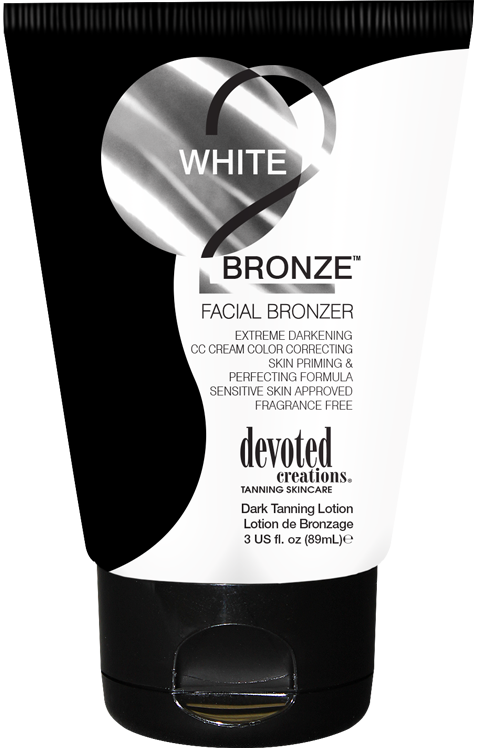 Devoted Creations White 2 Bronze Facial Bronzer 3 oz.