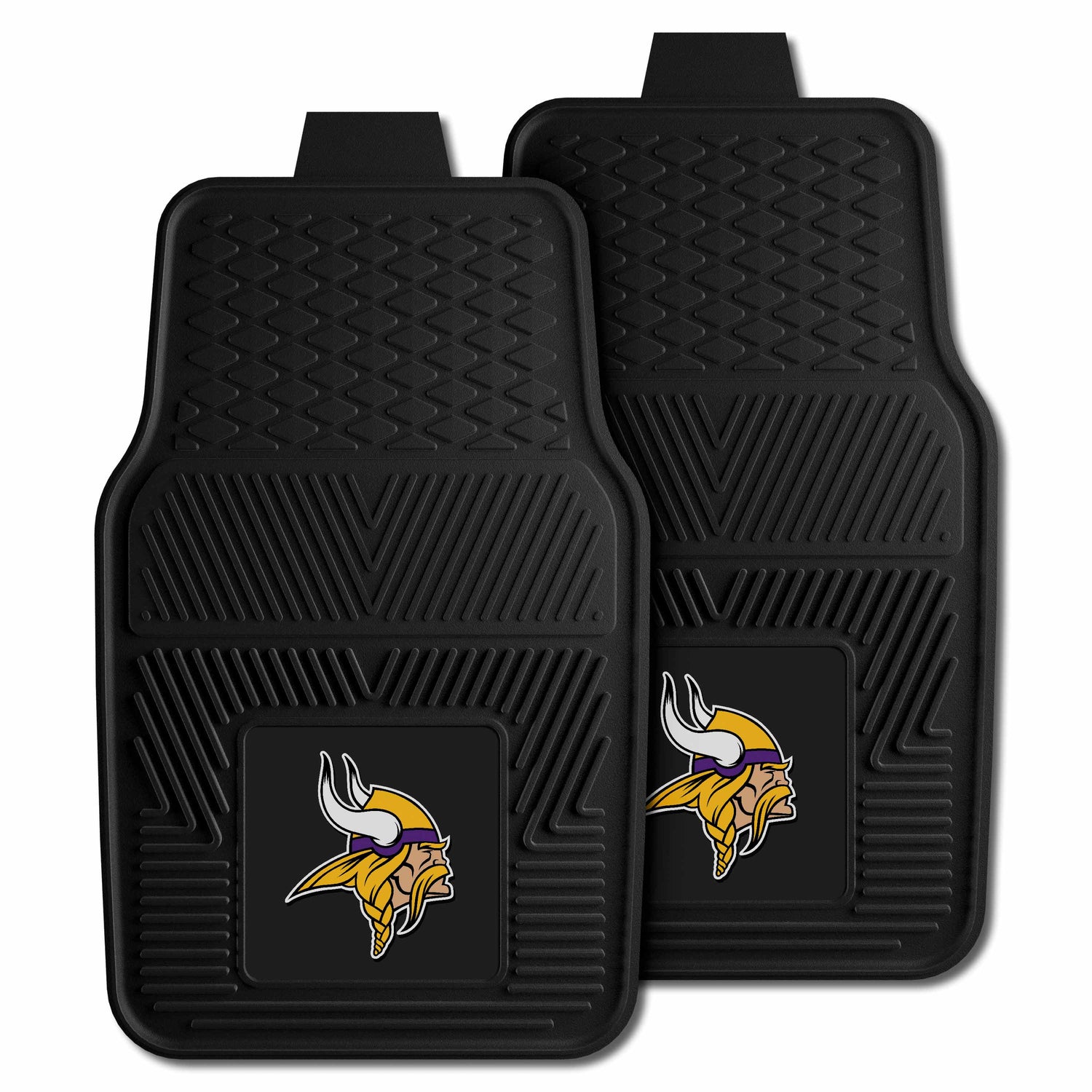 Fanmats Minnesota Vikings 2pc Vinyl Car Mat Set Fanmats