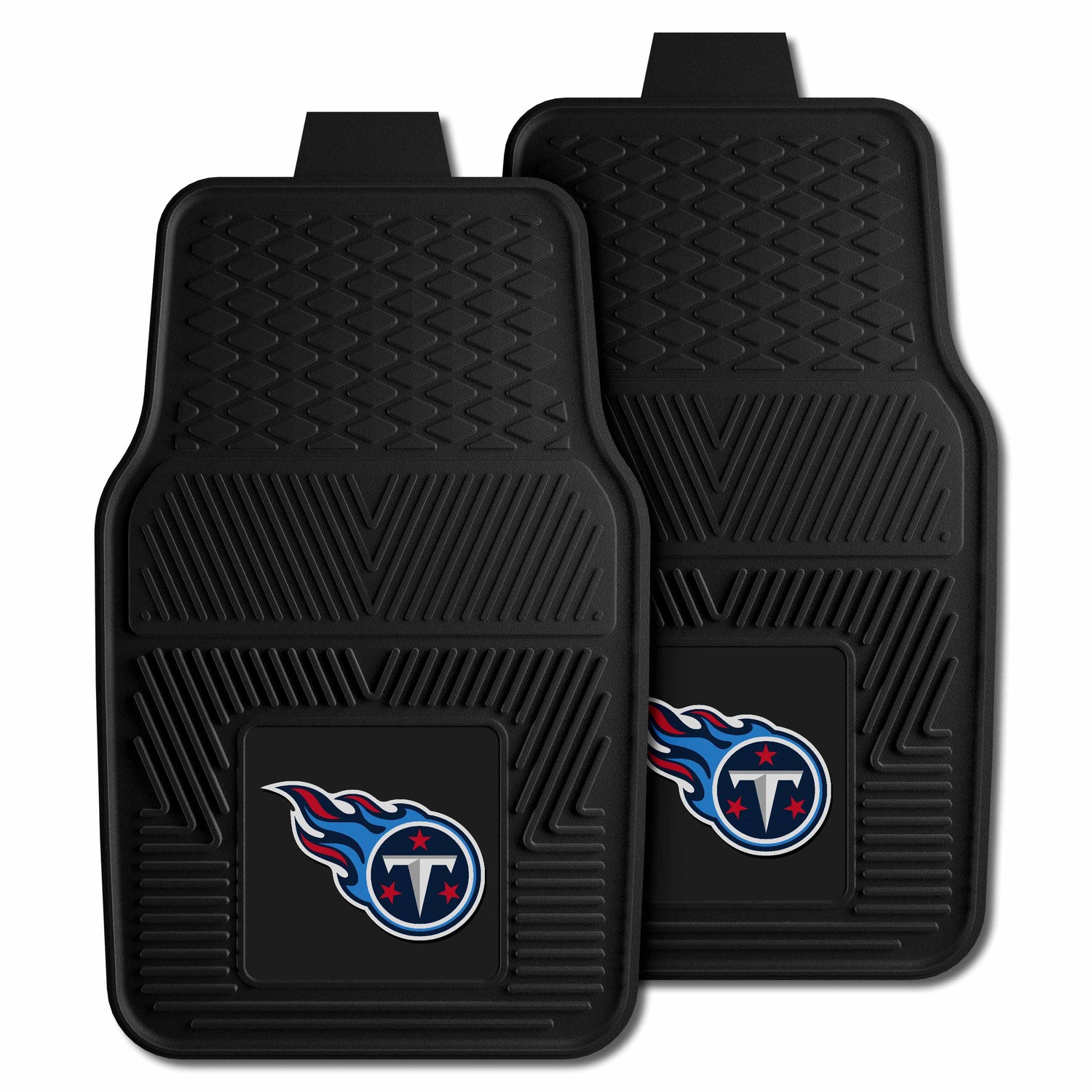 Fanmats Tennessee Titans 2pc Vinyl Car Mat Set