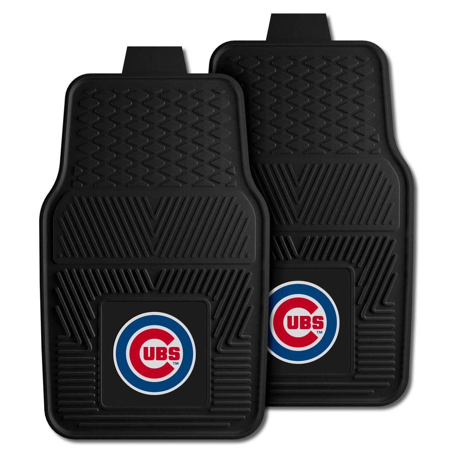 Fanmats Chicago Cubs 2pc Vinyl Car Mat Set