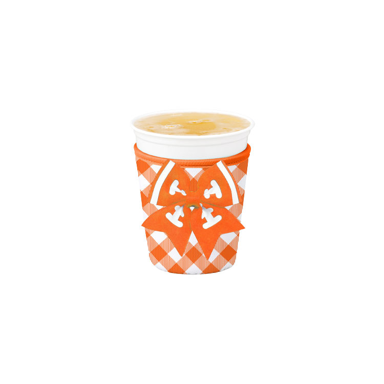 Swig Life Coolie Sm Iced Cup Orange Gingham