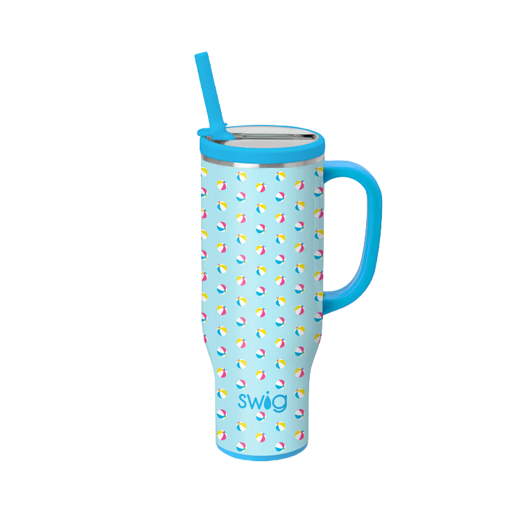Swig Life Mega Mug Beach Balls 30 oz