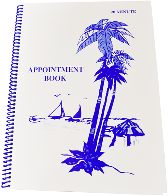 Appointment Book 20 Minute 6 Column