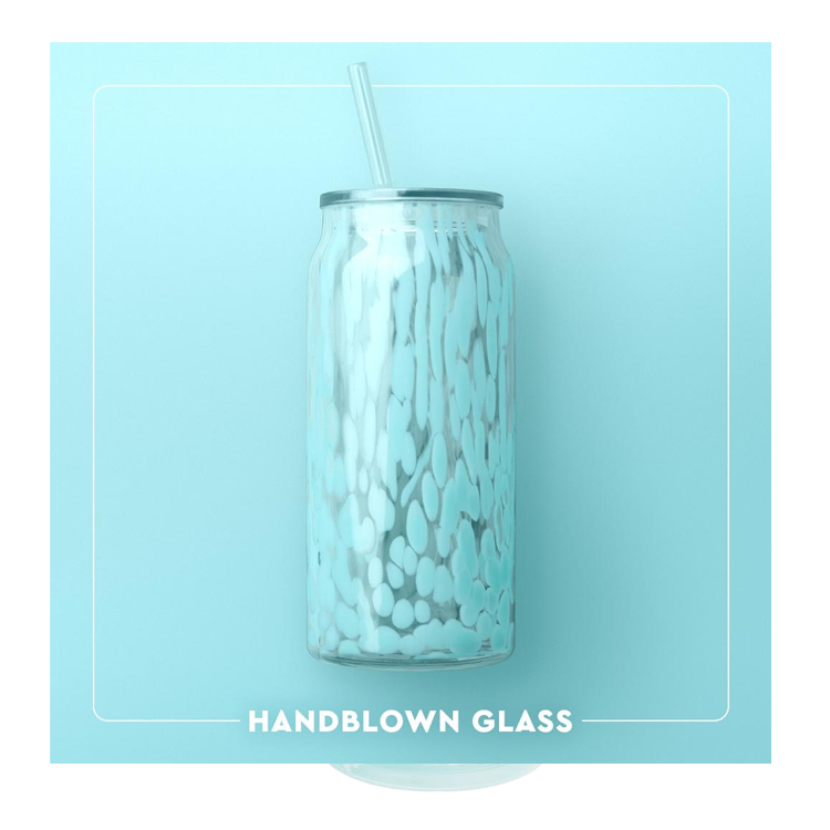 Swig Life Charm Glass 23 oz Summer Salt