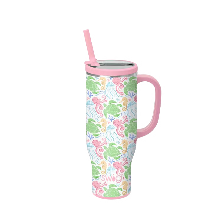 Swig Life Mega Mug - Summer Salt 40 oz.