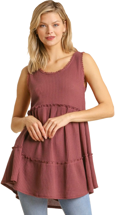 Umgee waffle clearance knit dress