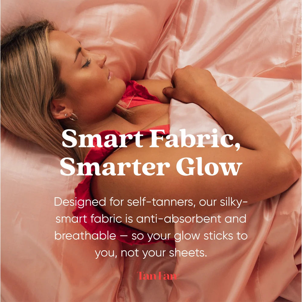 Tan Fan Sleep Sac Self Tan Pink