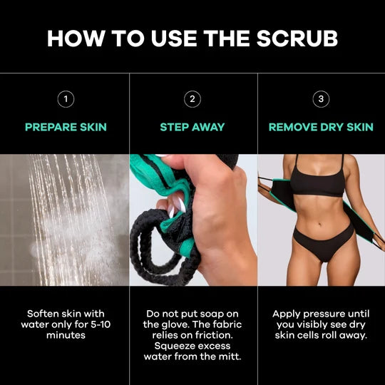 Dermasuri Deep Exfoliating Back Scrub