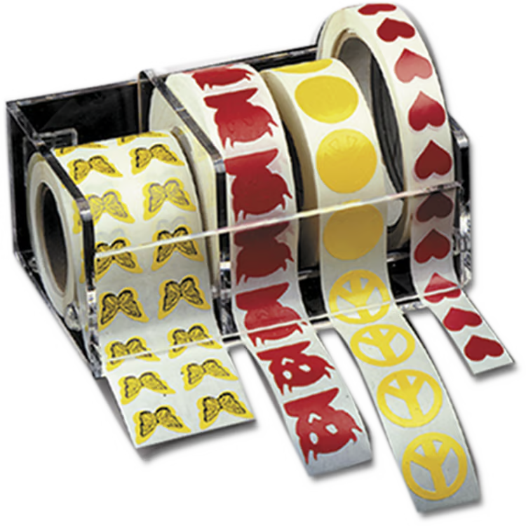 Body Stickers Acrylic Dispenser - Small  (Empty)