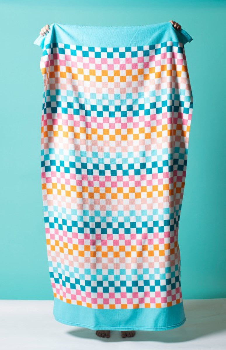 Checkered Beach Towel