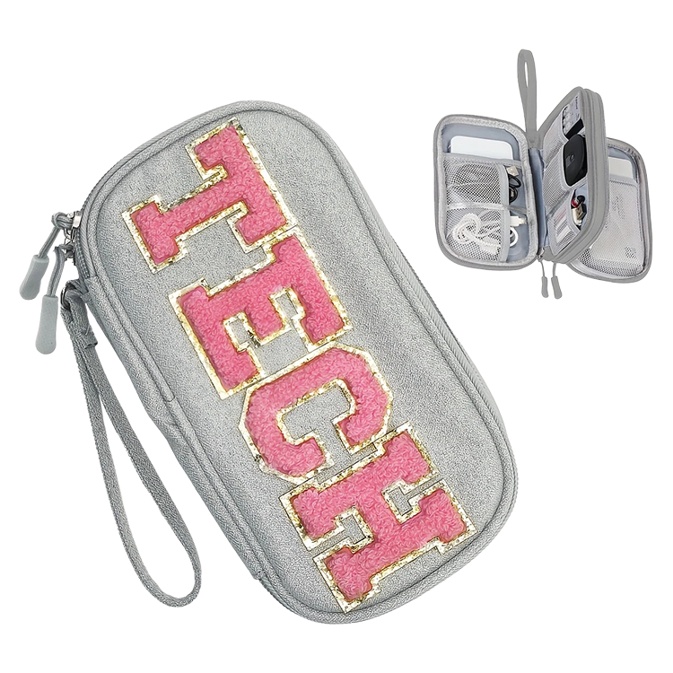 Chenille Organizer Pouch 