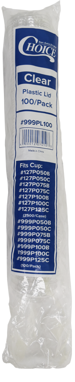 Plastic Lids 1 oz. Cups 100 Pack