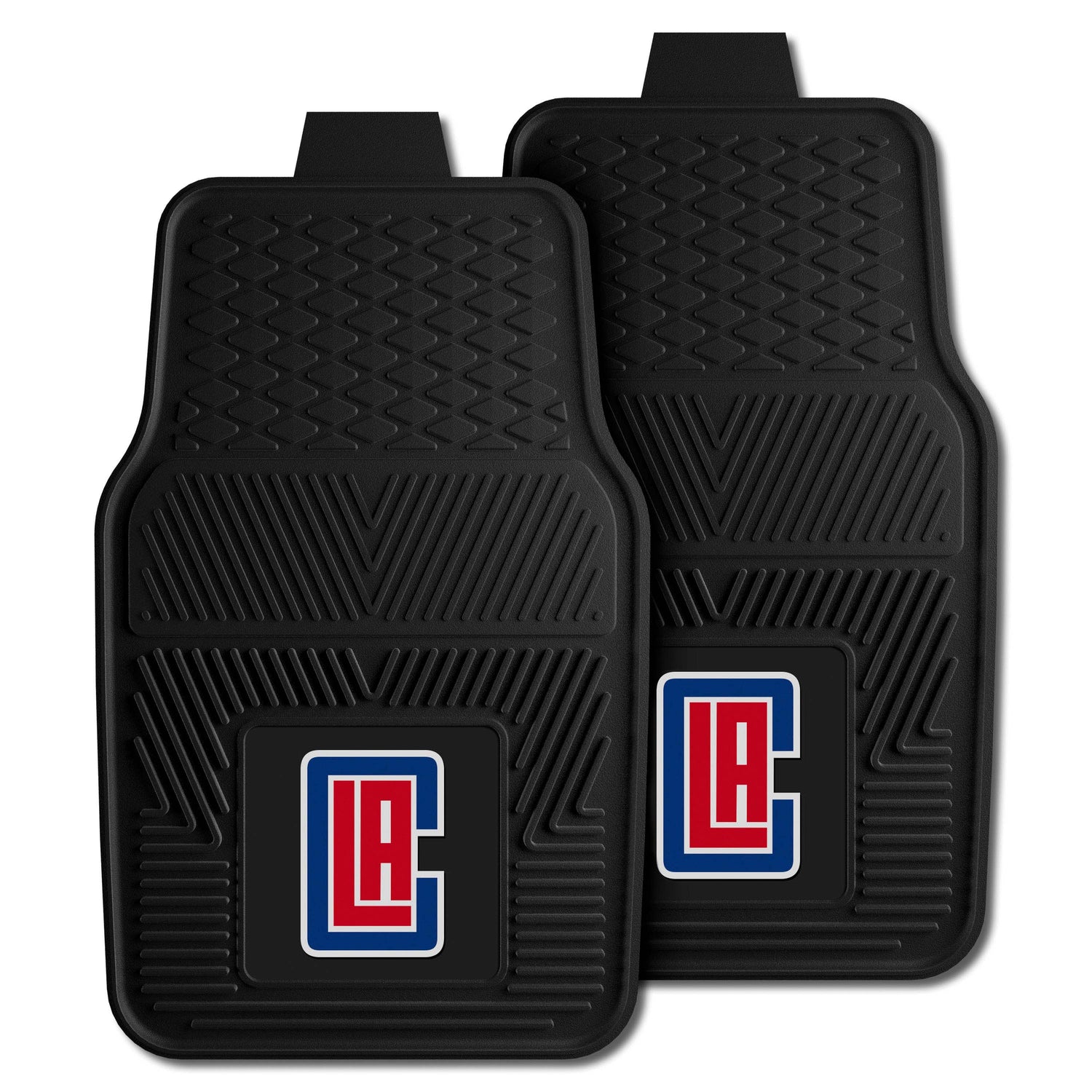 Fanmats Los Angeles Clippers 2pc Vinyl Car Mat Set