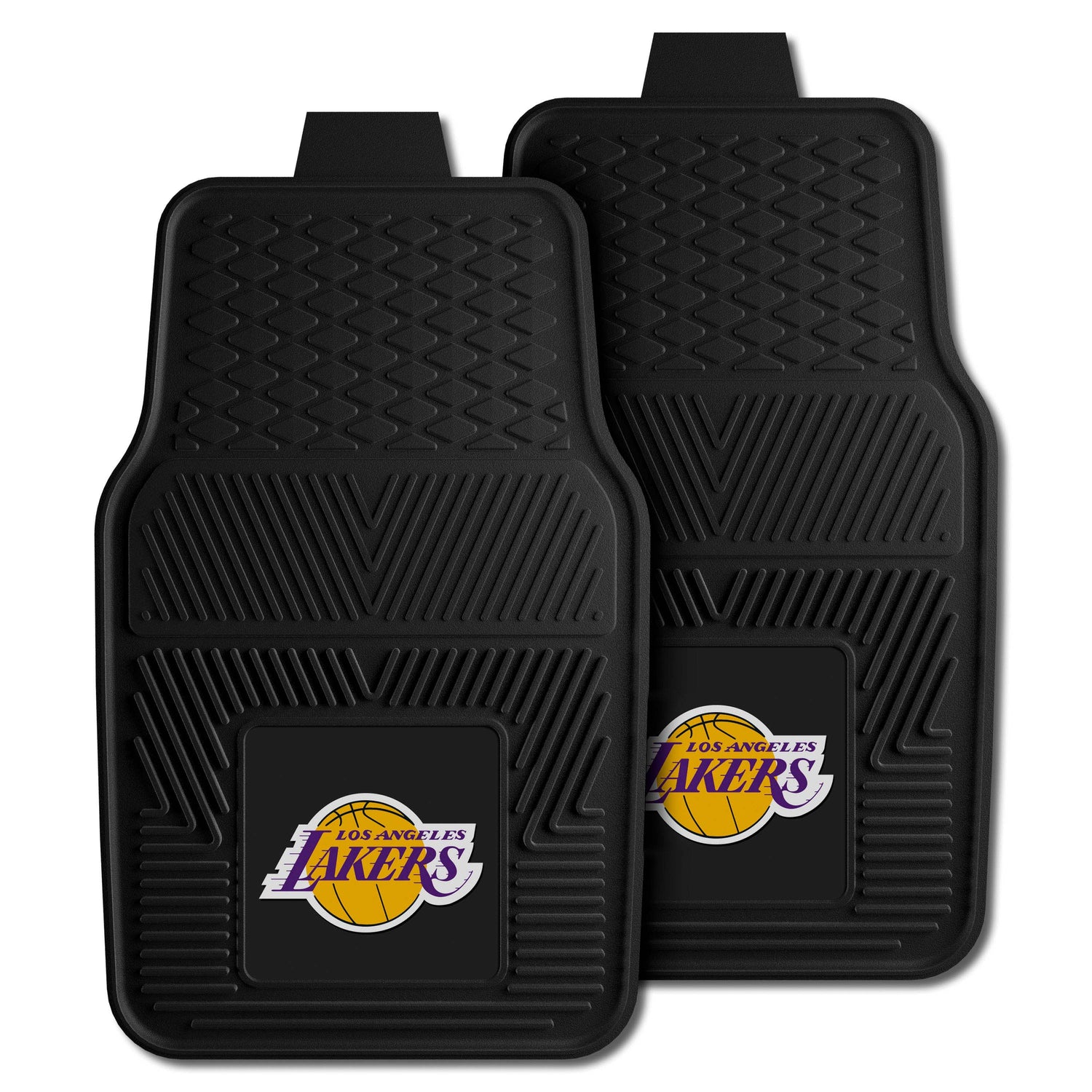 Fanmats Los Angeles Lakers 2pc Vinyl Car Mat Set