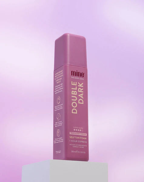 MineTan Double Dark Self Tan Mousse MineTan