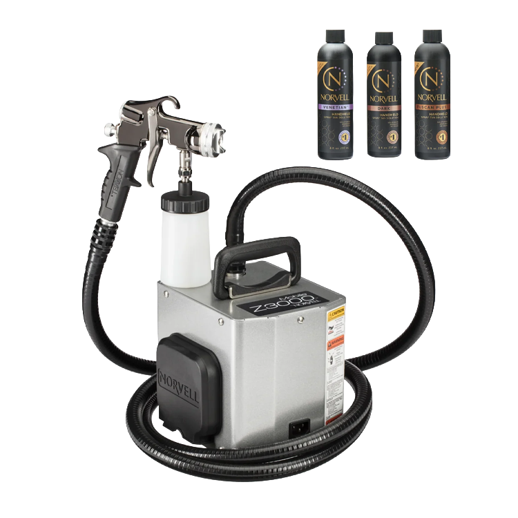 Norvell Z3000 HVLP Mobile Spray Tan System Kit