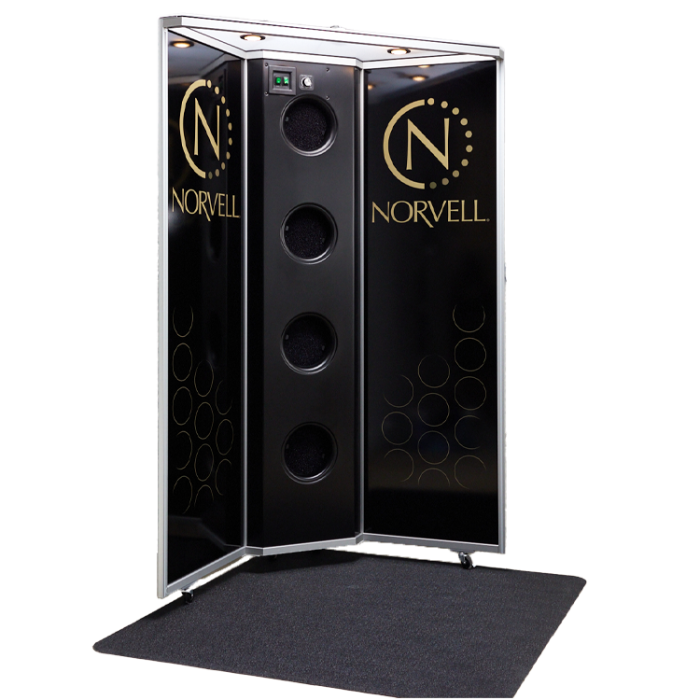 Norvell Overspray Booth with Black Panels ***MUST CALL TO PLACE ORDER 888-339-7791** **DROP SHIP ITEM***