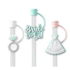 Swig Life Bride to Be Straw Toppers Swig Life