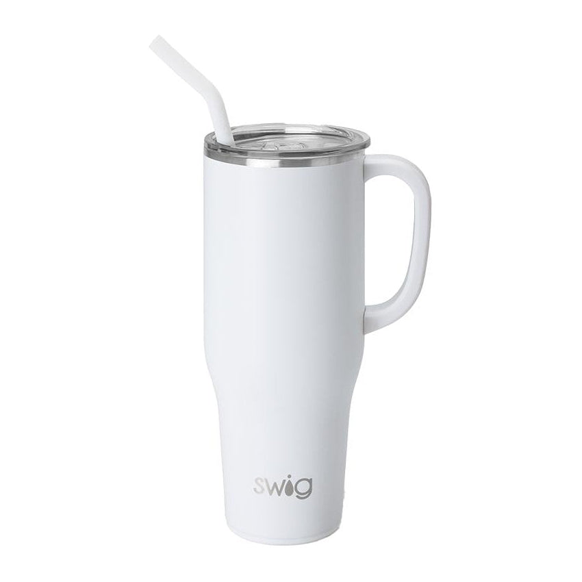 Swig Life 18oz Travel Mug with Handle and Lid Stainless Steel