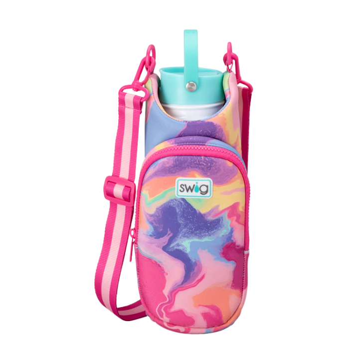 Swig Life Water Bottle Sling - Candy Crush Swirl