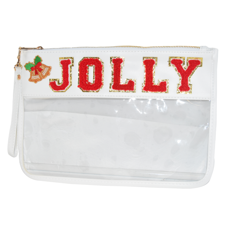 Clear Chenille Jolly Bag