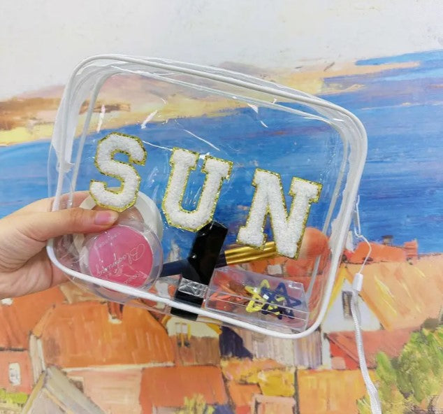 Cosmetic Bag Clear Sun