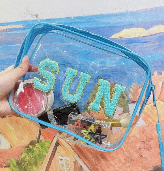 Cosmetic Bag Clear Sun