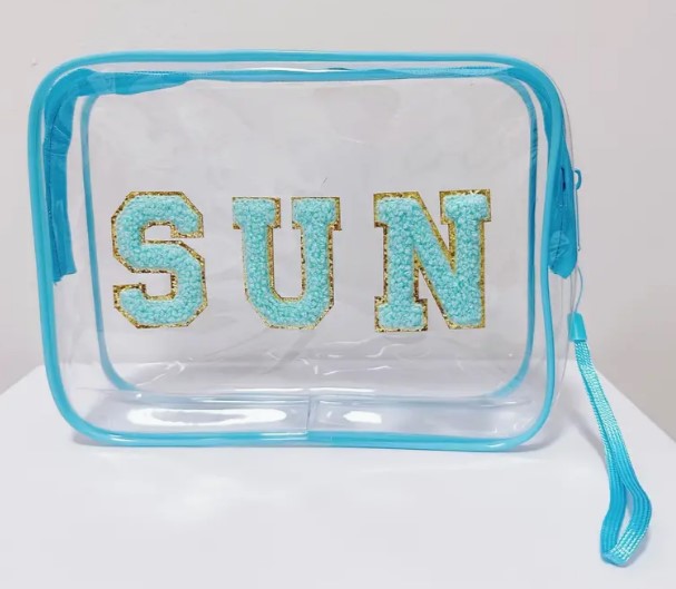 Cosmetic Bag Clear Sun