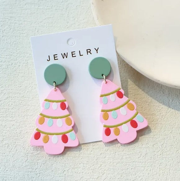 Christmas Tree Earrings