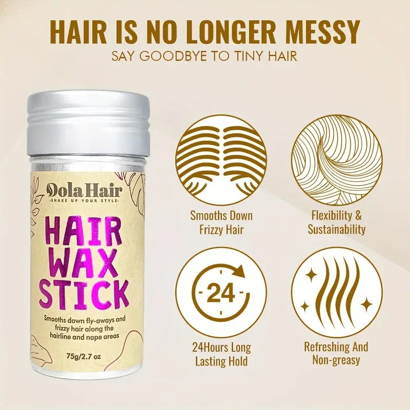 Hair Wax Frizz & Flyaway Control Stick