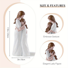 Gift Figurine - Mother & Daughter Hug Gift