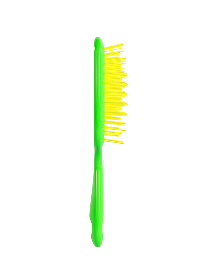 UNbrush Detangling Regular Hair Brush -Lemon Lime