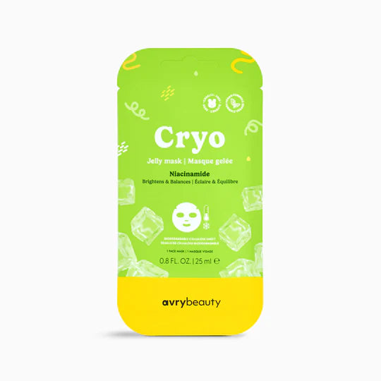 Avry Cryo Jelly Facial Mask- Niacinamide