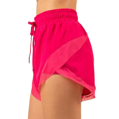 Active Shorts with Mesh Detail - PinkPro Beauty Supply