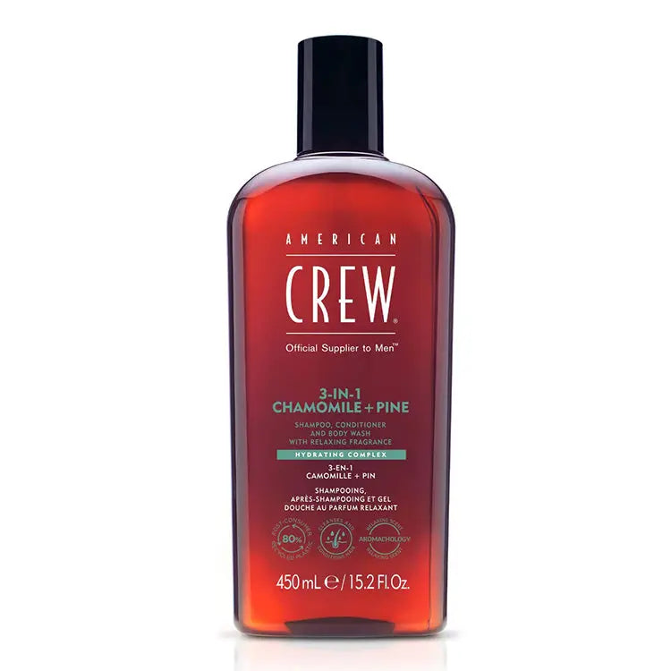 American Crew 3-In-1 Chamomile+Pine 15.2 oz. - PinkPro Beauty Supply