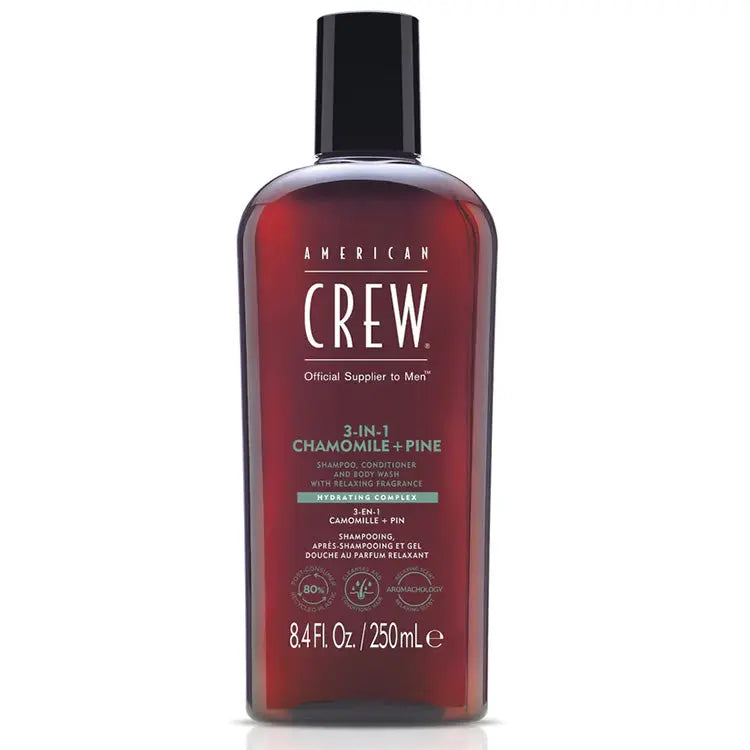 American Crew 3-In-1 Chamomile+Pine 8.4 oz. - PinkPro Beauty Supply