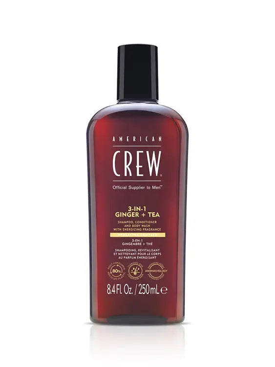 American Crew 3-In-1 Ginger+Tea 8.4 oz. American Crew