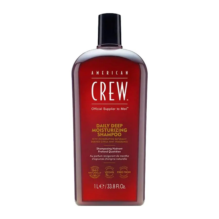 American Crew Daily Deep Moisturizing Shampoo 33.8 oz. - PinkPro Beauty Supply