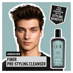 American Crew Fiber Pre-Styling Shampoo 8.4 oz - PinkPro Beauty Supply